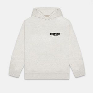 Essentials Fear of God light Oatmeal Hoodie